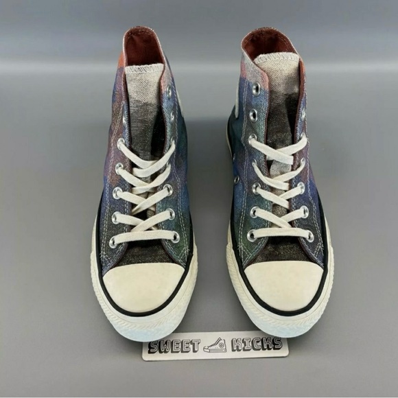 Converse X Missoni Chuck Taylor All Star Glitter Sneakers - Picture 4 of 8